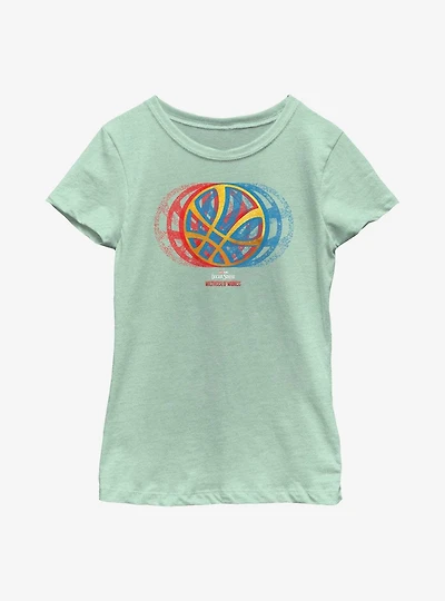 Marvel Doctor Strange Multiverse Of Madness Gradient Seal Youth Girls T-Shirt
