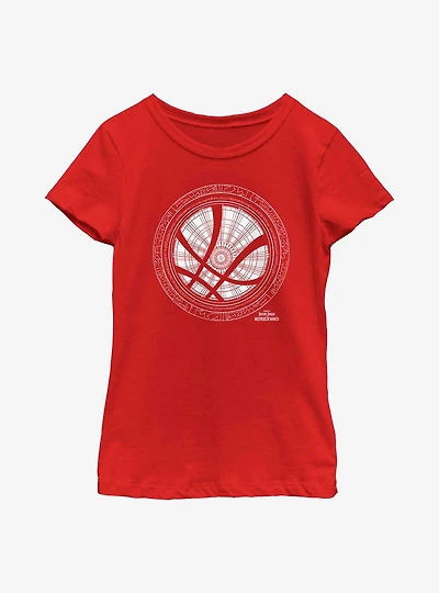 Marvel Doctor Strange Multiverse Of Madness Sanctum Sanctorum Icon Youth Girls T-Shirt