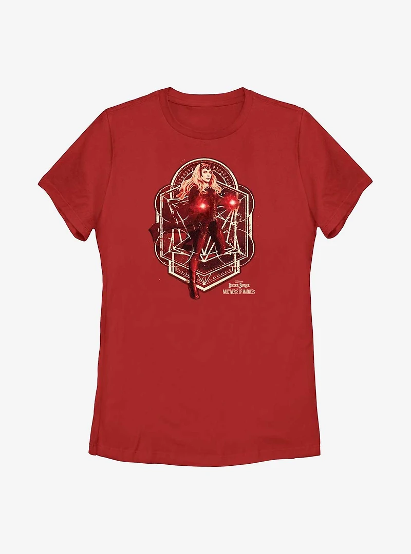 Marvel Doctor Strange Multiverse Of Madness Scarlet Witch Magic Womens T-Shirt