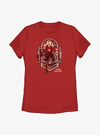 Marvel Doctor Strange Multiverse Of Madness Scarlet Witch Magic Womens T-Shirt