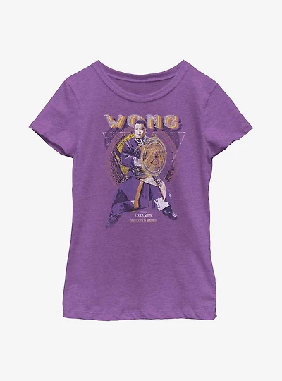 Marvel Doctor Strange Multiverse Of Madness Wong Sorcerer Youth Girls T-Shirt