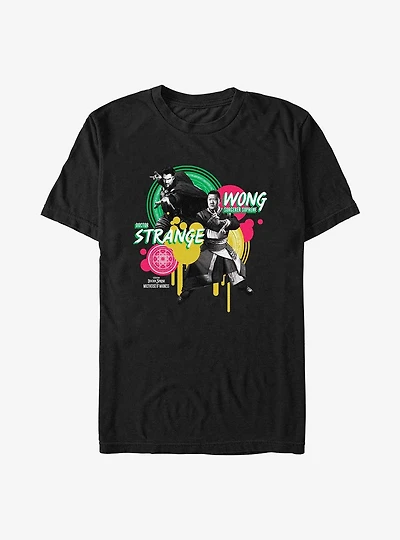 Marvel Doctor Strange Multiverse Of Madness Dr. & Wong Graphic T-Shirt