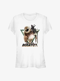 Star Wars The Book Of Boba Fett Bantha Rider Girls T-Shirt