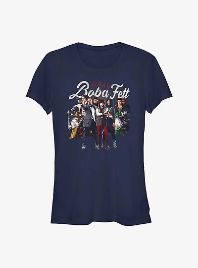 Star Wars The Book Of Boba Fett Support Plan Girls T-Shirt