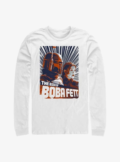 Star Wars The Book Of Boba Fett Legends Sand Long-Sleeve T-Shirt