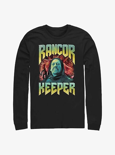 Star Wars The Book Of Boba Fett Rancor Keeper Long-Sleeve T-Shirt