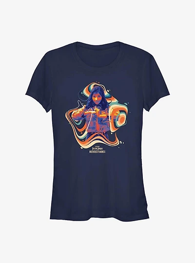 Marvel Doctor Strange The Multiverse Of Madness Chavez Groove Girls T-Shirt