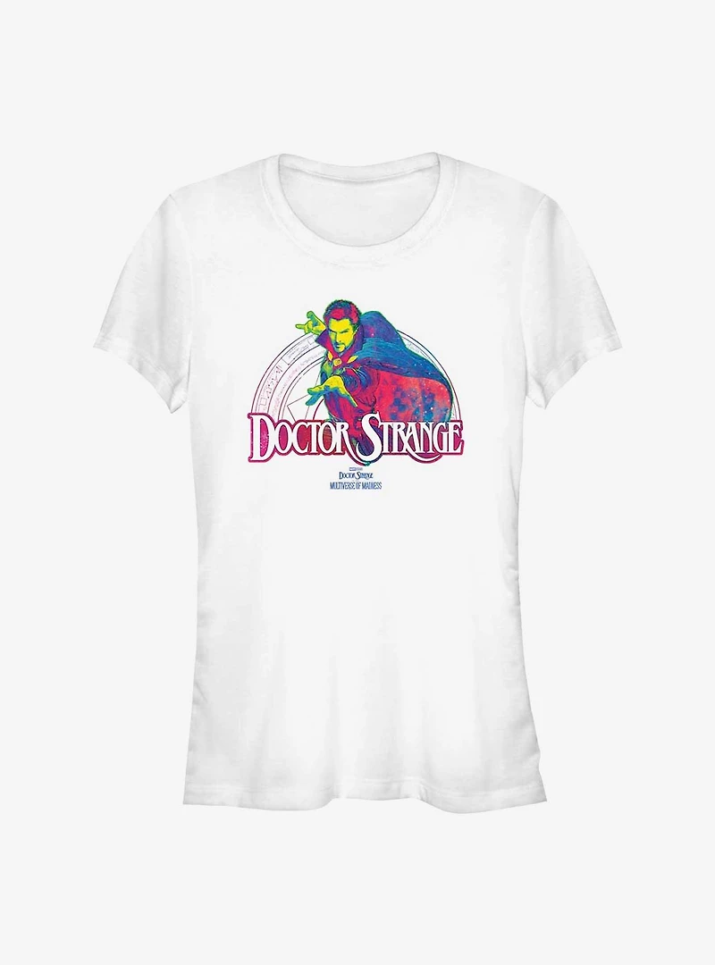 Marvel Doctor Strange The Multiverse Of Madness Neon Girls T-Shirt