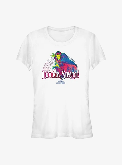 Marvel Doctor Strange The Multiverse Of Madness Neon Girls T-Shirt