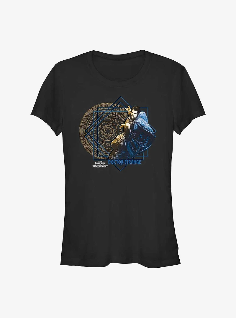 Marvel Doctor Strange The Multiverse Of Madness Gold Girls T-Shirt