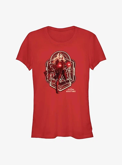 Marvel Doctor Strange The Multiverse Of Madness Wanda Magic Girls T-Shirt