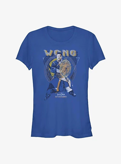 Marvel Doctor Strange The Multiverse Of Madness Wong Sorcerer Girls T-Shirt