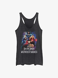 Marvel Doctor Strange The Multiverse Of Madness Poster Group Girls Tank