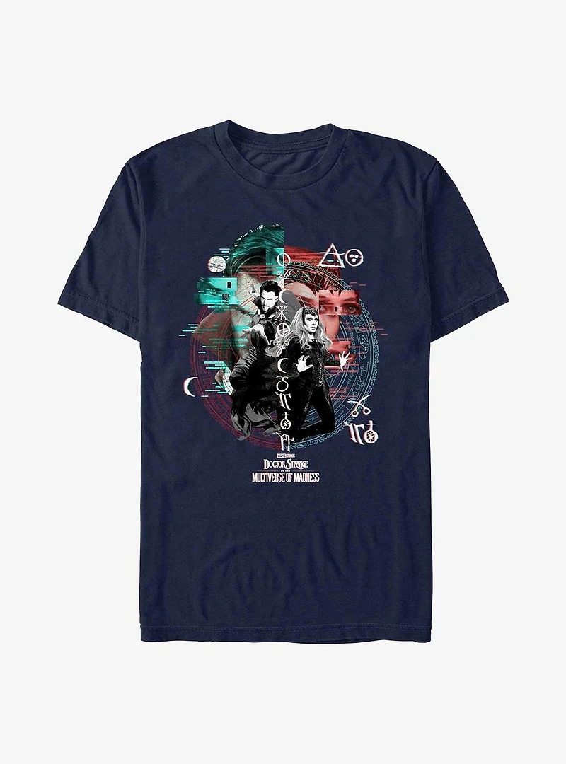 Marvel Doctor Strange The Multiverse Of Madness Magic Glitch T-Shirt