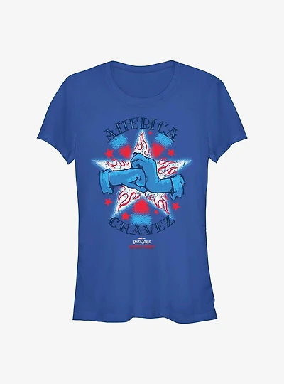 Marvel Doctor Strange The Multiverse Of Madness America Chavez Girls T-Shirt