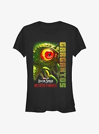 Marvel Doctor Strange The Multiverse Of Madness Gargantos Eye Girls T-Shirt