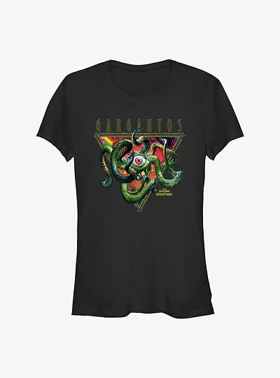 Marvel Doctor Strange The Multiverse Of Madness Gargantos Triangle Badge Girls T-Shirt