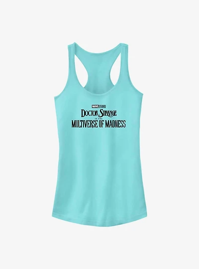 Marvel Doctor Strange The Multiverse Of Madness Movie Logo Girls Tank