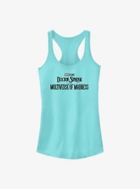 Marvel Doctor Strange The Multiverse Of Madness Movie Logo Girls Tank