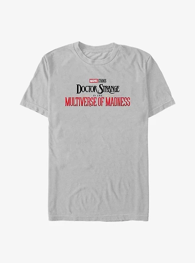 Marvel Doctor Strange The Multiverse Of Madness Movie TItle T-Shirt