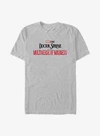 Marvel Doctor Strange The Multiverse Of Madness Movie TItle T-Shirt