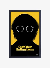 Curb Your Enthusiasm Oy Framed Wood Wall Art