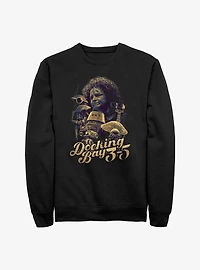 Star Wars Book Of Boba Fett Peli Motto Docking Bay 3-5 Sweatshirt