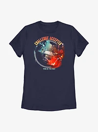 Star Wars Book Of Boba Fett Challenge Accepted Womens T-Shirt