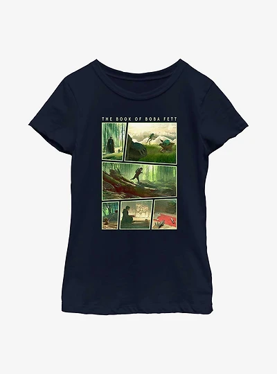 Star Wars Book Of Boba Fett The Child's Choice Youth Girls T-Shirt