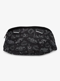 Friends Toss Print Fanny Pack