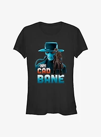 Star Wars The Book Of Boba Fett Cad Bane Girls T-Shirt