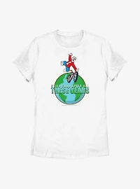 Icee Still Cool Around The Globe Womens T-Shirt
