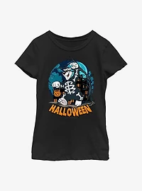 Icee Halloween Bear Youth Girls T-Shirt