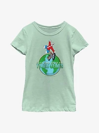 Icee Still Cool Around The Globe Youth Girls T-Shirt