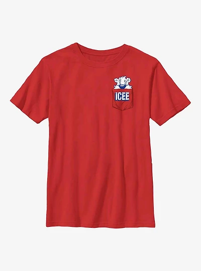 Icee Peeking Pocket Youth T-Shirt