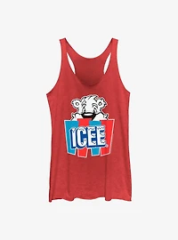 Icee  Peeking Bear - Red Htr