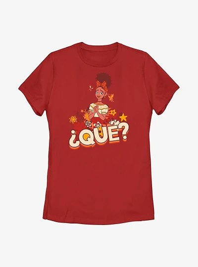 Disney Encanto Dolores Que Womens T-Shirt