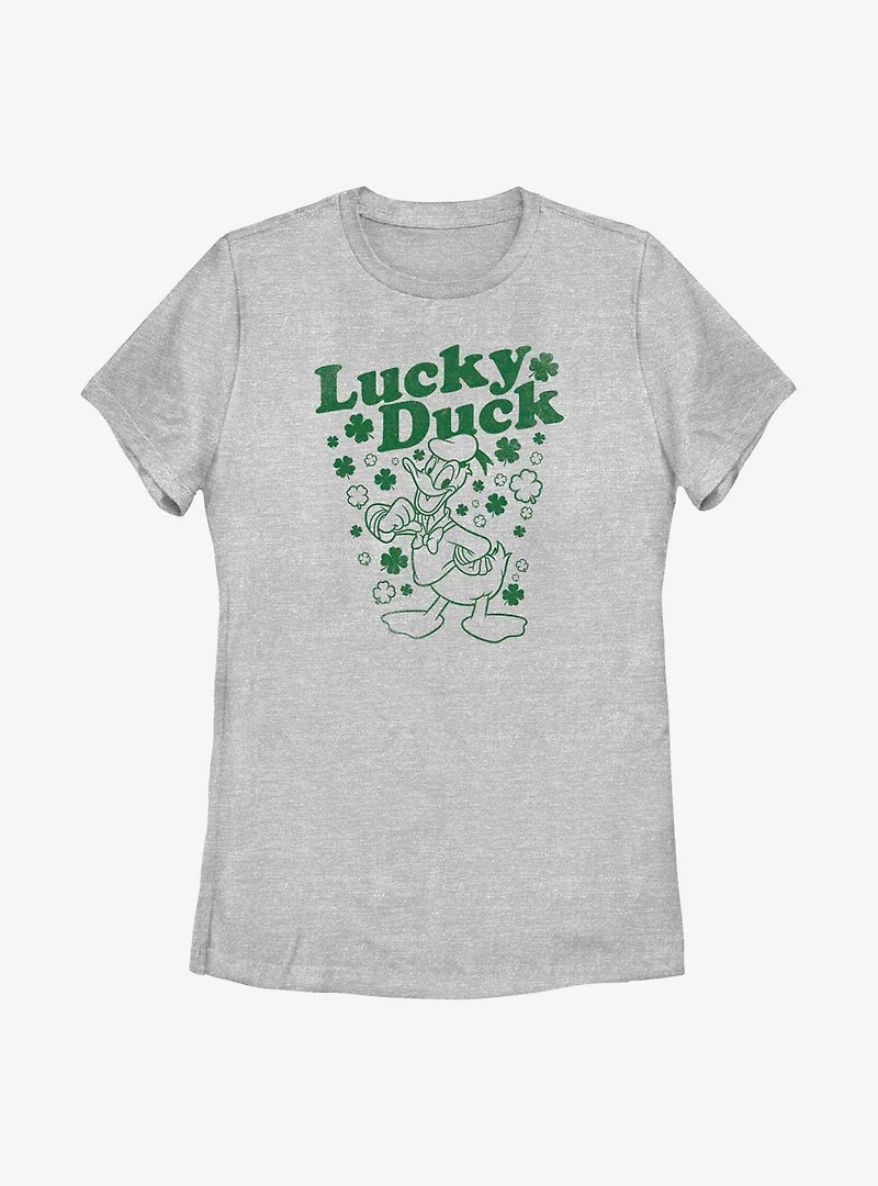 Disney Donald Duck Lucky Womens T-Shirt