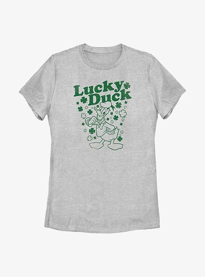 Disney Donald Duck Lucky Womens T-Shirt