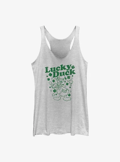 Disney Donald Duck Lucky Womens Tank Top