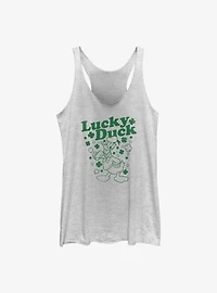 Disney Donald Duck Lucky Womens Tank Top