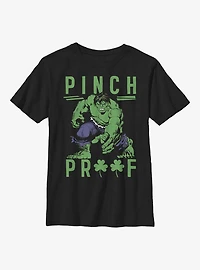 Marvel Hulk Green Pinch Youth T-Shirt
