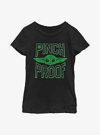 Star Wars The Mandalorian Pinch Proof Youth Girls T-Shirt