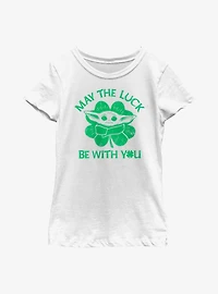 Star Wars The Mandalorian Strong Luck Youth Girls T-Shirt