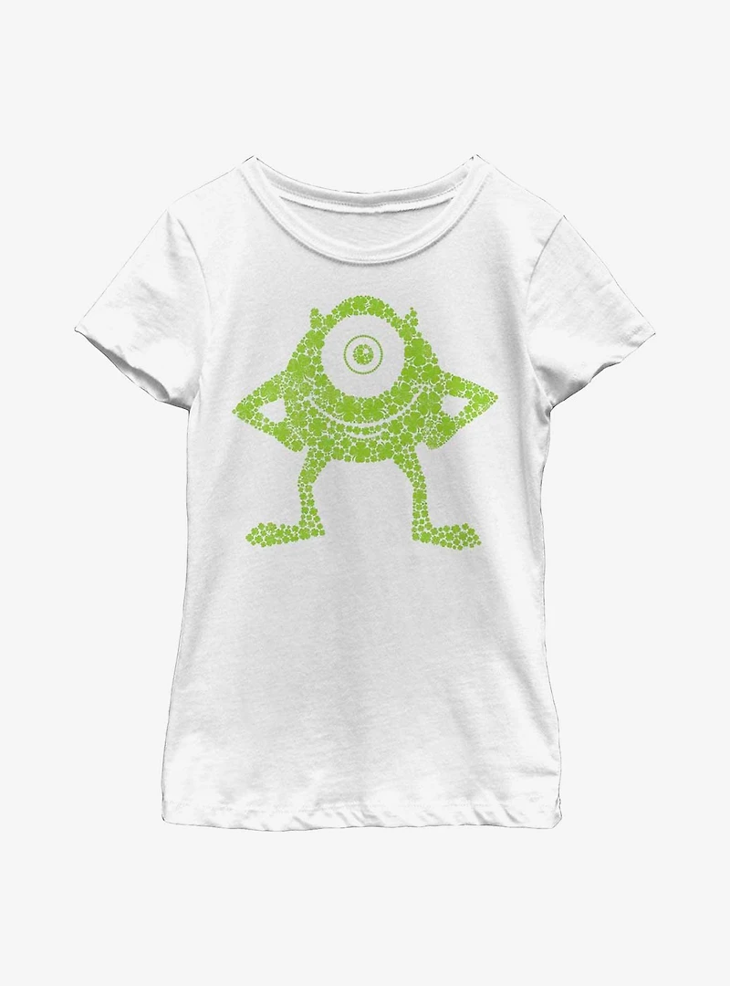 Disney Pixar Monsters University Mike Clover Youth Girls T-Shirt