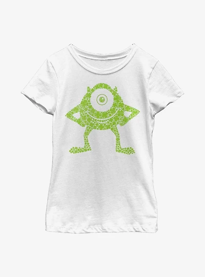 Disney Pixar Monsters University Mike Clover Youth Girls T-Shirt