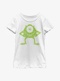 Disney Pixar Monsters University Mike Clover Youth Girls T-Shirt