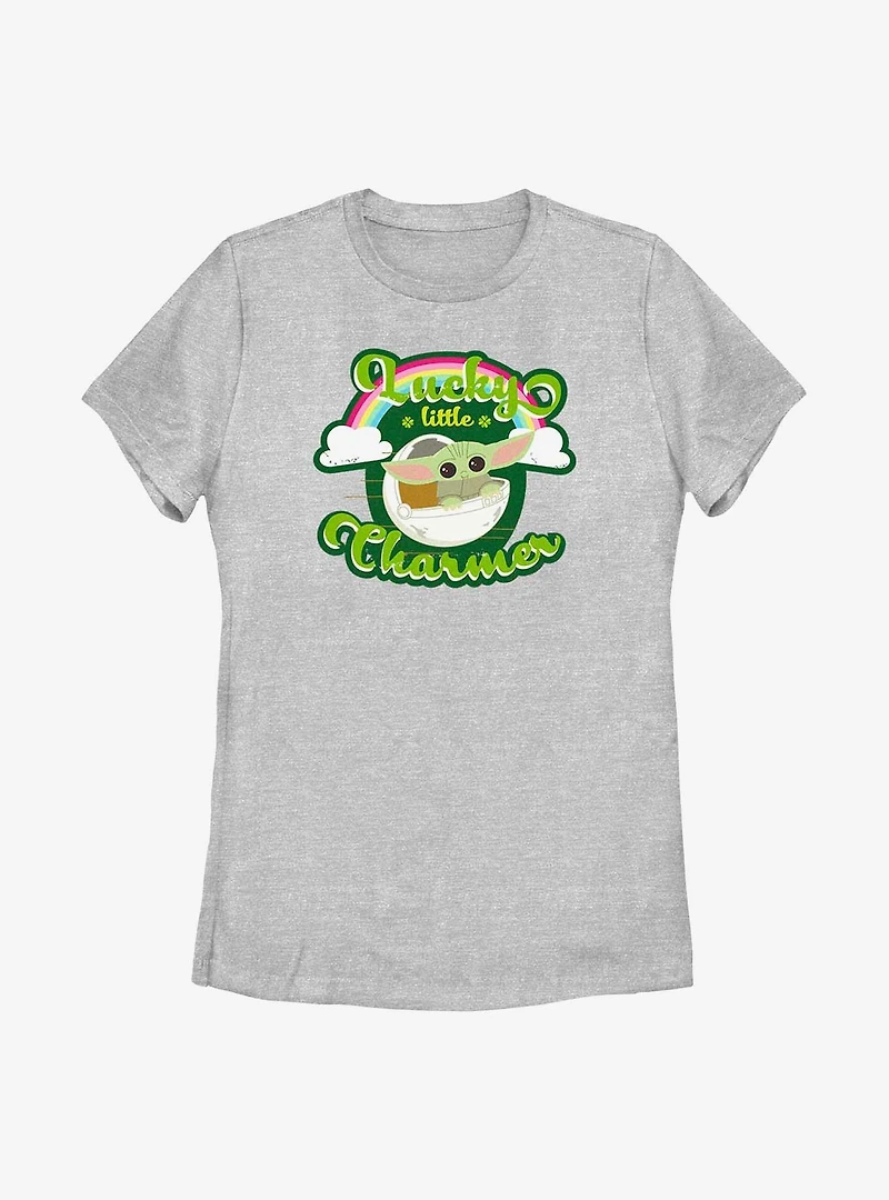 Star Wars The Mandalorian Charmer Rainbow Womens T-Shirt