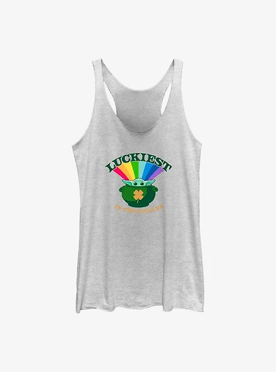Star Wars The Mandalorian Child Pot Womens Tank Top