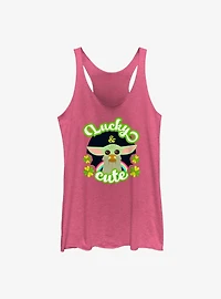 Star Wars The Mandalorian Child Rainbow Womens Tank Top